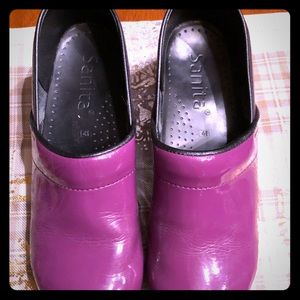 Purple Patent Sanita Clog Size 41 (10)